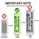 thumbnail image 2 of Batería AAA Lombaour 1,2 V 300 mAh Recargable (Pack de 20), 2 of 8