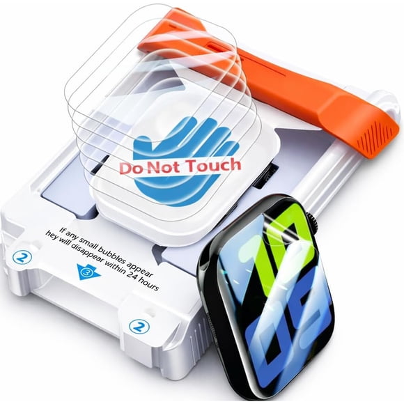 Protector JavoYion para Apple Watch Series 10, 11 y 12 de 46 mm, 6 piezas