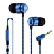thumbnail image 1 of Audífonos E50 Con Cable Sin Micrófono Monitor De Alta Fidelidad Auriculares Con Aislamiento De Ruido Ajuste Cómodo Azules, 1 of 6