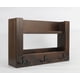 thumbnail image 3 of Repisario de madera con ganchos para llaves, 3 of 5