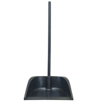 Genérica - Pala Plástica Recogedor De Basura Negro Limpieza Aseo