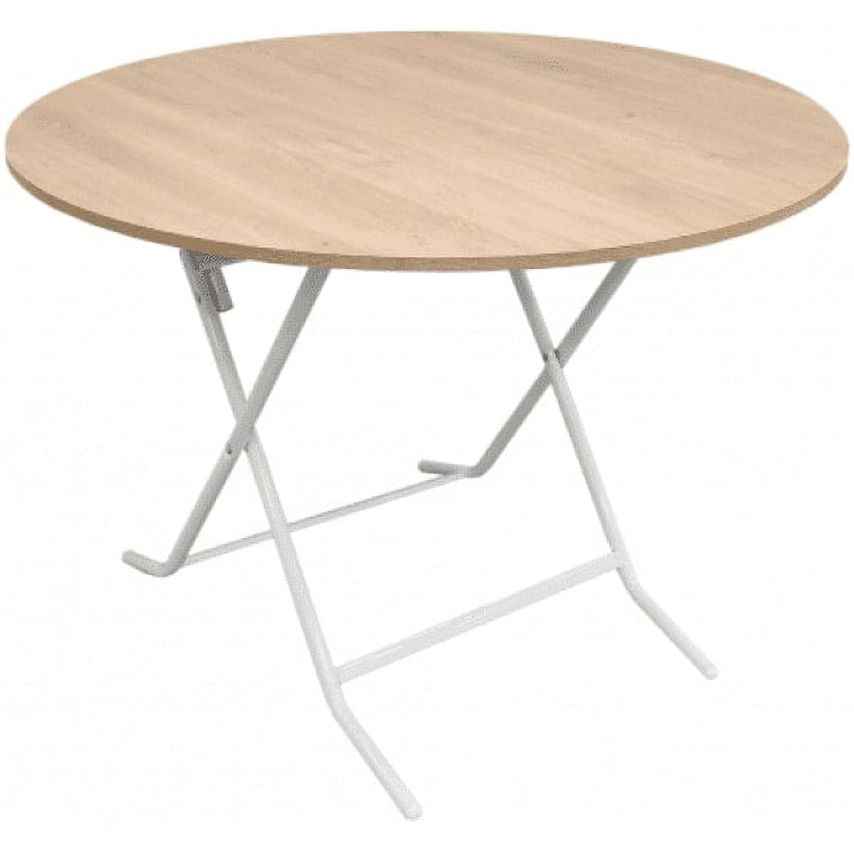 Agm - Mesa Plegable Redonda Jerez