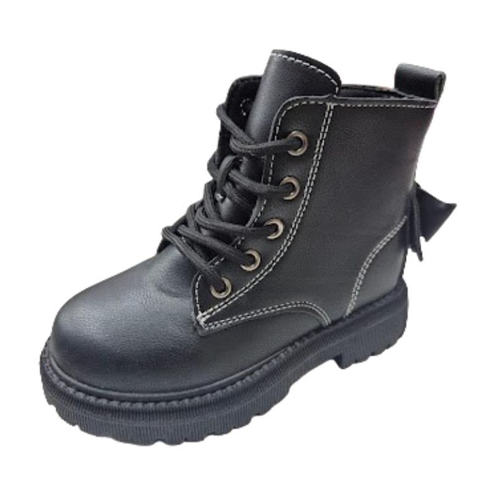 Vinnys Outlet - Bota De Invierno Niña Negro