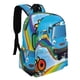 thumbnail image 2 of Tayo, el Pequeño Autobús-theme Backpack, Campus style schoolbag Bookbag with Adjustable Shoulder Straps And Large Zip Compartment, Unisex Travel Bags.42x30x15cm, 2 of 6