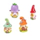 thumbnail image 4 of 4 Piezas de Figuras de Casa de Hadas, Juego de Estatuas de Hadas, Decoración para Tartas, Figuras Decorativas en Miniatura para Casa para Patio, Céspe , Multicolor, multi, 4 of 5