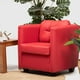 thumbnail image 2 of Poltrona Caburga Pu Rojo, 2 of 5