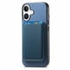 thumbnail image 4 of Funda de Cuero Magnética con Tarjetero para iPhone 16 Cubierta Delgada Azul, 4 of 5