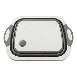 Genérico - Tabla De Corte Plegable 3 En 1 Simplit Color Blanco