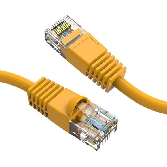 Cable Ethernet Futureonics Cat6 1,2 m Pack de 5 Amarillo