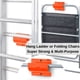 thumbnail image 5 of Ganchos de almacenamiento de garaje ALWORG, soporte de pared para escaleras de alta resistencia, 5 of 5