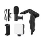 thumbnail image 1 of Kit De Vlogging De Mano Universal Phone Vlog Kit De Filmación Con Luz LED 4pcs Con Micrófono, 1 of 5