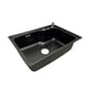 thumbnail image 1 of Lavaplatos Simple Empotrado 61x43 cm Paolino Black, 1 of 2