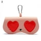 thumbnail image 1 of Women's Eyeglass Case Snap Closure Design Prevent Scratch Leather Sunglasses Carry Case for Home Travel, 1 of 2