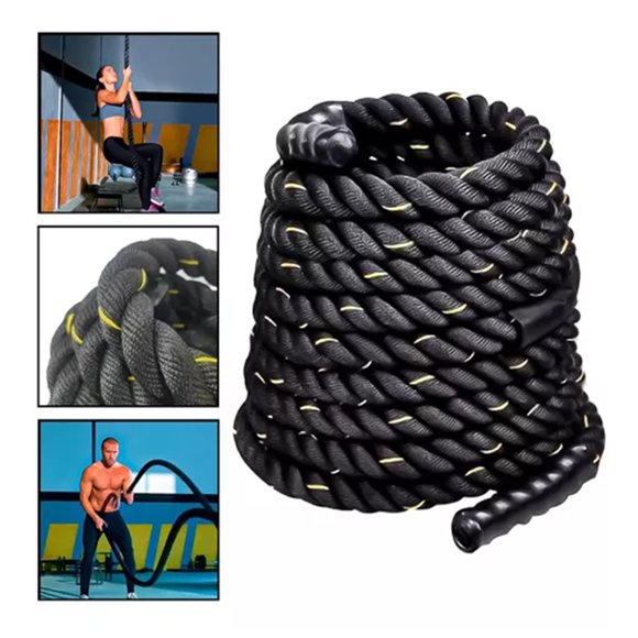 Battle Rope Cuerda Crossfit Correa 9 Metros X 38 Milimetros