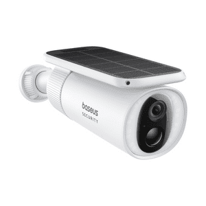Cámara De Seguridad Exterior Con Panel Solar Baseus S1 2K Blanca