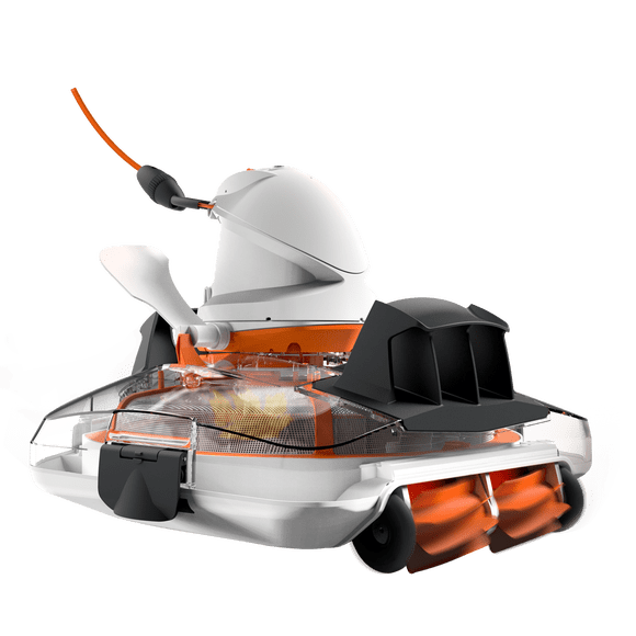 Robot Limpia Piscinas Inalámbrico Autónomo Magix 37 Kokido Blanco