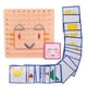 thumbnail image 3 of Geoplano De Madera Montessori Con Tarjetas De Patrón Y Gomas Para Preescolar 20x20cm, 3 of 5