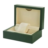 Ioensy - Vitrina De Reloj Con Cojín Desmontable Vitrina De Madera Para Pendientes Viaje