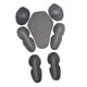 thumbnail image 1 of 7 Piezas De Hombreras Y Coderas Ajustables, Accesorios Fáciles De Limpiar Para Motocicleta, 1 of 5