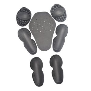 Ioensy - 7 Piezas De Hombreras Y Coderas Ajustables, Accesorios Fáciles De Limpiar Para Motocicleta