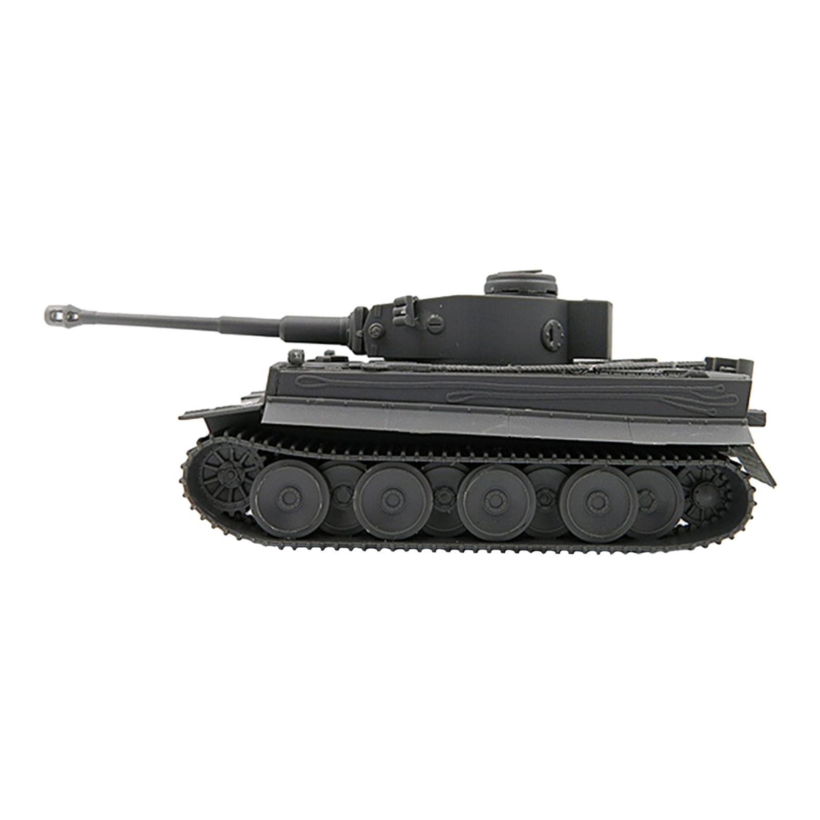 Magideal - Kits De Modelos De Tanque A Escala 1:72, Modelo De Tanque De Vehículo, Juguete Diy, Colección De Escenas De Mesa De Simulación Para Niños, Niñas, Adul Tanque Tigre