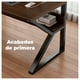 thumbnail image 3 of Mesa Escritorio de Metal Moderna Compacta y Resistente marron, 3 of 6