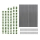 thumbnail image 4 of Neumáticos de Jardín para Camas Elevadas, Neumáticos de Soporte para Invernaderos, Neumáticos para Túneles de Cultivo, Neumáticos para Cubiertas de Tú 60 piezas, 4 of 5