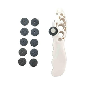 Bothyi - Cortador De Ampollas Abridor De Viales Práctico Cortador De Vidrio Para Botellas Rompe Ampollas Blanco