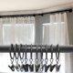 thumbnail image 5 of Anillos Para Cortinas Con Clips Paquete De 40 Negros, 5 of 8