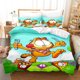 thumbnail image 2 of Garfield Anime Duvet Cover Set Comforte Printed Cartoon Twin Size Bedding Sets Christmas Gifts 3-piece, 2 of 5