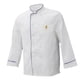 thumbnail image 2 of Escudo de chef unisex de manga larga, para hombres, de doble botonadura, para mujer, l-3xl xxl, 2 of 5