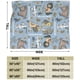 thumbnail image 3 of Manta de microfibra ultrasuave y cálida, ligera, ideal para cama, sofá o silla de viaje, ideal para el hogar, 127 x 101 cm., 3 of 5