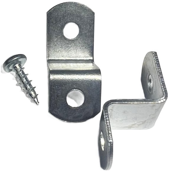 Sujetadores de Lienzo E.H.C. Desplazamiento 1,3 cm 15 unidades/paquete con tornillos incluidos