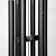 thumbnail image 4 of Campanas de Viento Corinthian Bells Negras de 30 Pulgadas para Exterior, 4 of 7