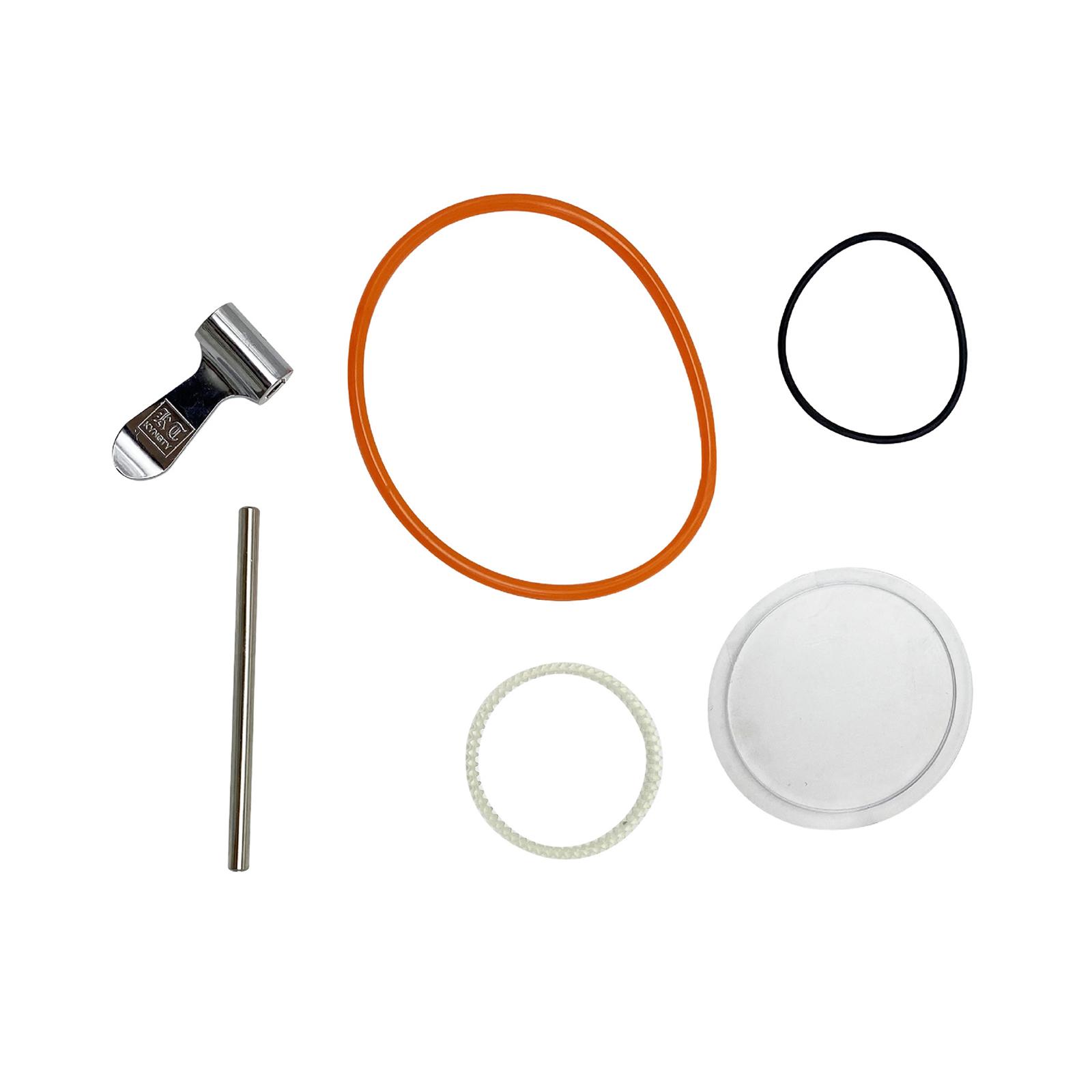 Ioensy - Accesorios Para Máquina De Pulido De Joyería, Cubierta De Barril Duradera De Repuesto, Kt2000, 6 Uds.