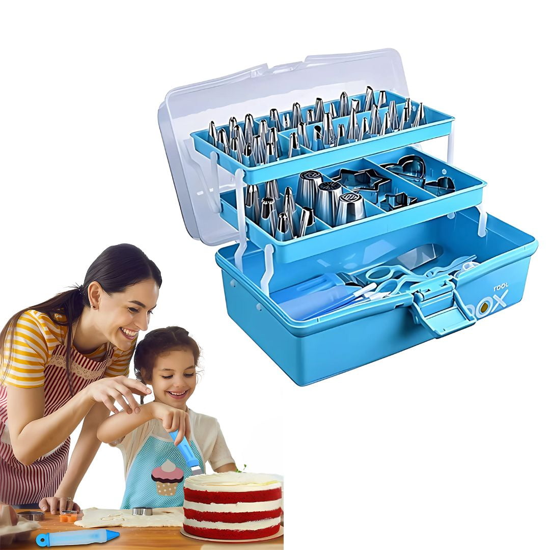 Crusec - Set De Repostería 236 Piezas Cupcakes Pasteles Emprendedor