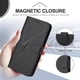 thumbnail image 5 of Funda Cartera Fibra de Carbono para Motorola MOTO G84 5G con Soporte y Cierre Magnético Negro, 5 of 6