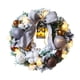 thumbnail image 1 of Corona Navideña De 11,81 Pulgadas, Bolas Navideñas, Decoración Navideña Para Fiesta, Ventana, Puerta, Color Gris, 1 of 3