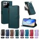 thumbnail image 4 of Funda con Billetera para [Xiaomi 15T] con Bolsillo Zipper y Tarjetero Verde pavo real, 4 of 6