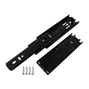 Magideal - Guías Para Cajones De Armarios, Rieles, Accesorios De Acero, Fácil Instalación, Silenciosos, Rieles Guía, Rieles Para Cajones De Muebles En El Dormito Longitud 6 Pulgadas