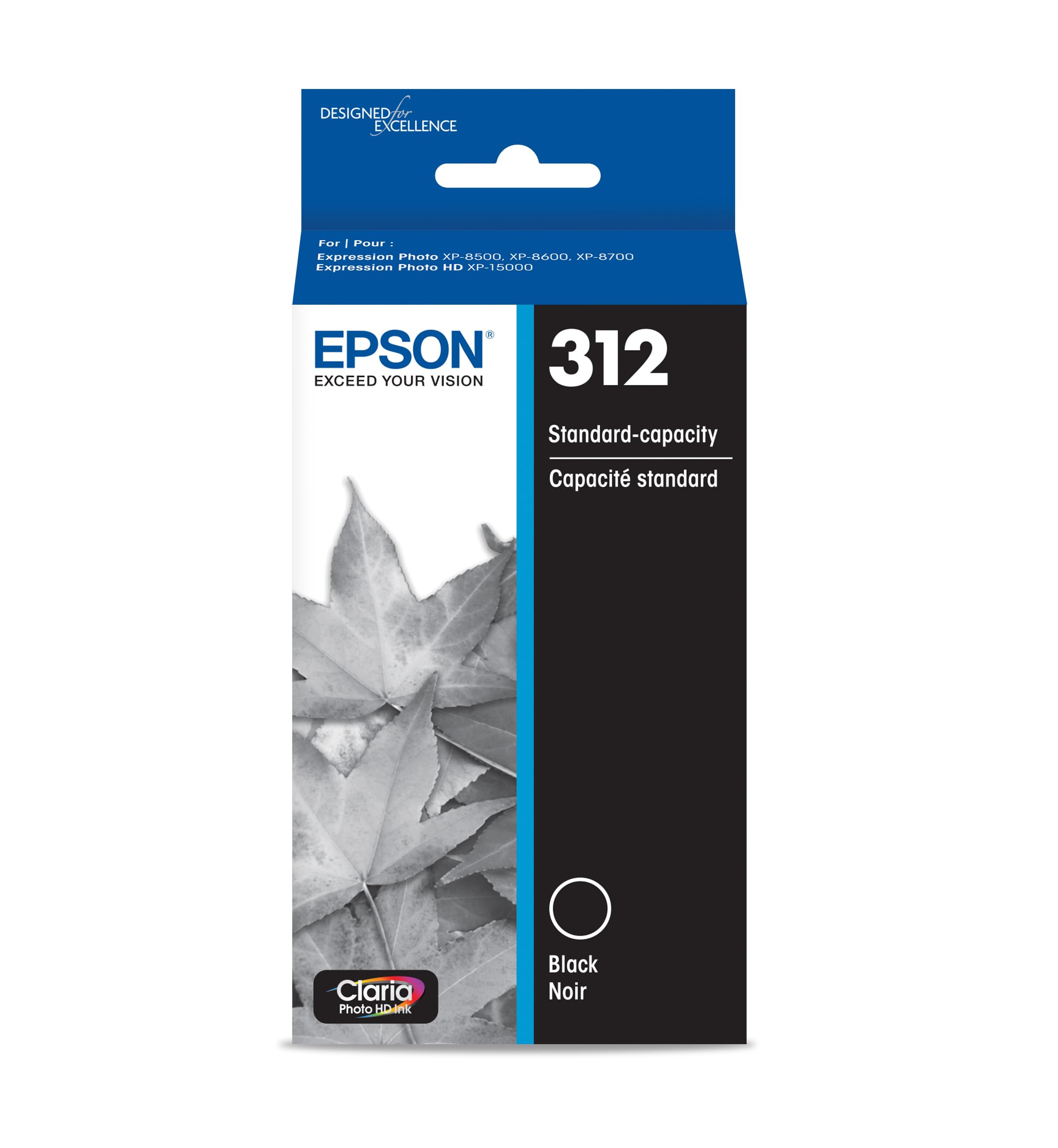 Cartucho De Tinta Epson 312 Claria Photo Hd Black T312120-S