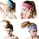 thumbnail image 5 of Bandas para el sudor para mujer, diademas antideslizantes de moda para mujer, banda absorbente de humedad para deportes, correr, atletismo, yoga., 5 of 7