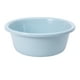 thumbnail image 1 of Lavabo redondo de plástico grueso para el hogar, para dormitorio de bebés y estudiantes, tamaño pequeño, 29,5 x 10 cm, color azul., 1 of 8