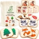 thumbnail image 1 of Juego de combinación de fieltro Peapod Play Woodland Animal Theme, 1-4 años, 1 of 9