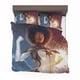 thumbnail image 2 of Teyonah Parris as Monica Rambeau The Marvels Heroine Quilt Duvet Cover Set3-Piece Bedding Set, 2 of 2