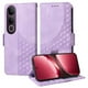 thumbnail image 5 of Carcasa FOXDOCK Vivo V50 Lite de cuero PU, diseño acolchado clásico, protección contra caídas y rayones, 5 of 5
