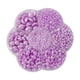 thumbnail image 3 of 2800 piezas de tamaño , medias , adornos para prendas, de brillo satinado, parte trasera plana, sueltas para joyería, , púrpura Violeta, 3 of 5