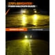 thumbnail image 3 of Bombillas LED antiniebla SEALIGHT 9006 HB4 3000 K amarillas (paquete de 2), 3 of 6