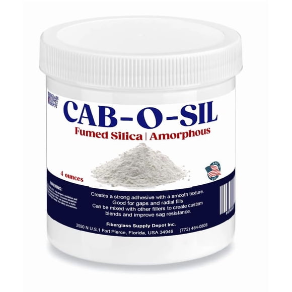 Silica Fumada Cabosil - Envase de 118 ml - Espesante para Resina