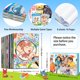 thumbnail image 2 of Libros de actividades Elfew para niños de 4 a 8 y 12 años, regalo de fiesta, 20 peniques, 2 of 9